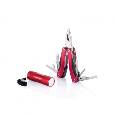 Logotrade corporate gift image of: Multitool and torch set