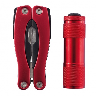 Logotrade business gift image of: Multitool and torch set