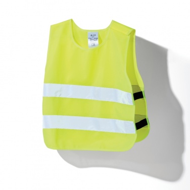 Logo trade advertising products picture of: GRS recycled PET high-visibility safety vest 3-6 years