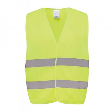 Logotrade promotional item picture of: GRS recycled PET high-visibility safety vest