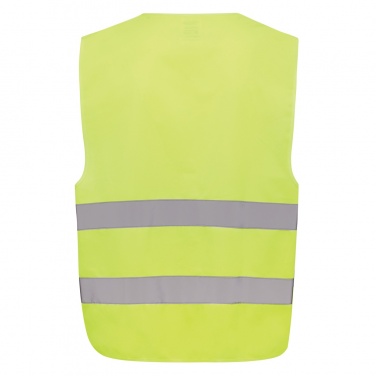 Logo trade advertising product photo of: GRS recycled PET high-visibility safety vest