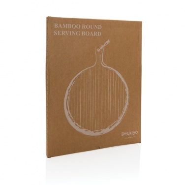 Logotrade promotional merchandise photo of: Ukiyo bamboo round serving board