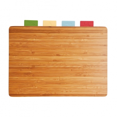 Logo trade advertising products image of: Cutting board with 4pcs hygienic boards