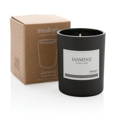Logo trade promotional gifts picture of: Ukiyo small scented candle in glass