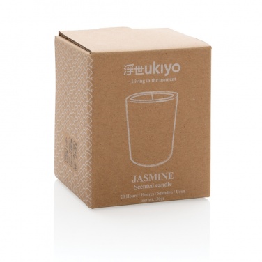 Logotrade business gift image of: Ukiyo small scented candle in glass