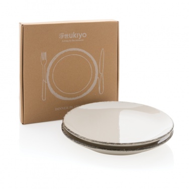 Logotrade promotional merchandise photo of: Ukiyo dinner plate set of 2