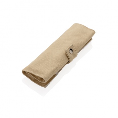 Logotrade promotional item image of: Reusable bamboo travel cutlery set