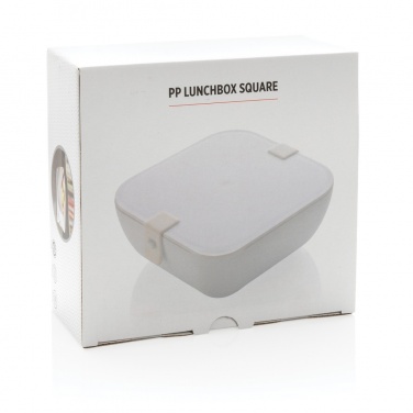 Logotrade promotional merchandise picture of: PP lunchbox square