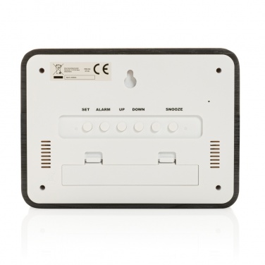 Logotrade promotional item picture of: Grundig weatherstation alarm and calendar