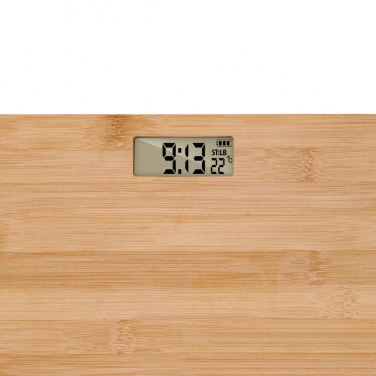 Logotrade promotional merchandise picture of: Grundig Bamboo Digital Body Scale