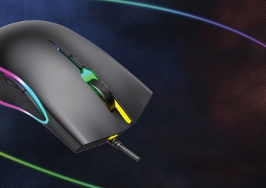 Logo trade promotional merchandise picture of: RGB gaming mouse