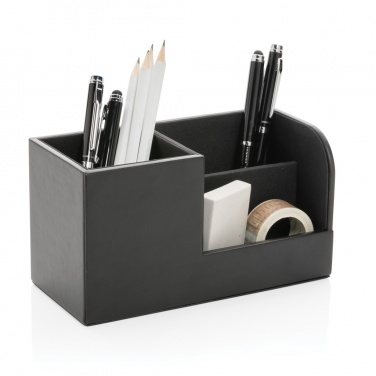Logo trade promotional gifts picture of: Swiss Peak RCS recycled PU Desk organiser