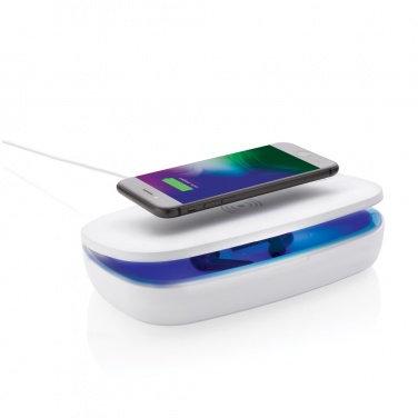 Logotrade advertising product image of: UV-C steriliser box with 5W wireless charger