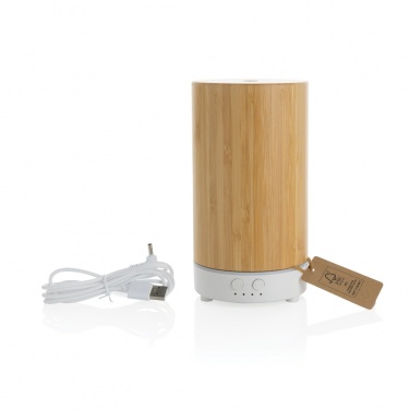 Logotrade promotional item picture of: RCS recycled plastic and bamboo aroma diffuser