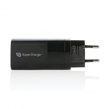 Logo trade promotional items picture of: Philips 65W ultra fast PD 3-port USB wall charger