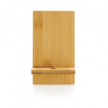 Logotrade promotional gift image of: Bamboo phone stand in kraft box