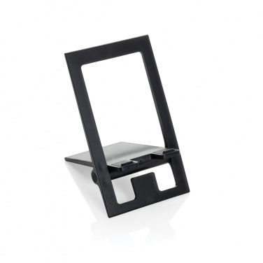 Logotrade promotional items photo of: SnapStand RCS recycled plastic foldable phone stand