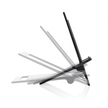 Logo trade corporate gifts image of: SnapStand RCS recycled plastic foldable phone stand