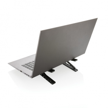 Logotrade promotional merchandise picture of: Terra RCS recycled aluminium universal laptop/tablet stand