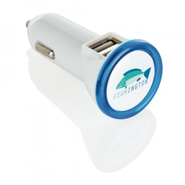Logotrade corporate gift image of: Powerful dual port car charger