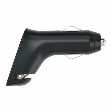Logotrade promotional giveaway picture of: Dual port car charger with belt cutter and hammer