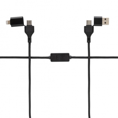 Logotrade advertising product image of: Datalock RCS recycled 60W hacking protection cable