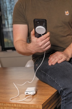 Logo trade promotional giveaway photo of: 5W magnetic wireless charger