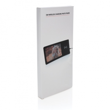 Logo trade promotional giveaways image of: 5W Wireless charger and photo frame