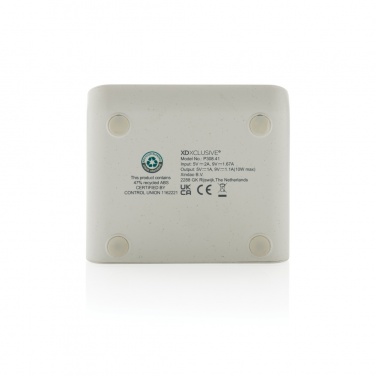 Logo trade advertising products picture of: Ontario  RCS recycled plastic 10W stand