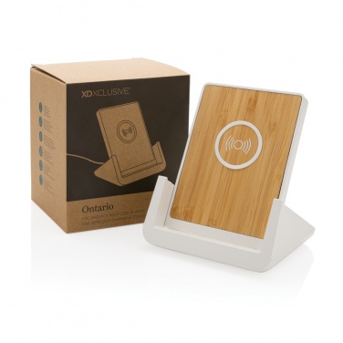 Logo trade promotional items picture of: Ontario  RCS recycled plastic 10W stand