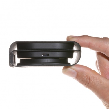 Logo trade promotional items picture of: Swiss Peak RCS rplastic 3-in-1 wireless 15W travel charger