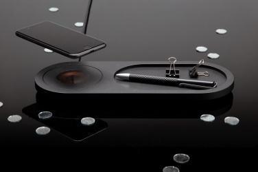 Logo trade promotional items picture of: Encore 10W wireless charging valet tray