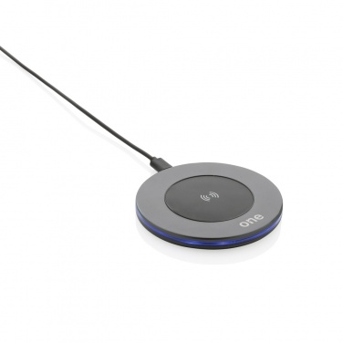 Logotrade promotional products photo of: Terra RCS recycled aluminium 10W wireless charger