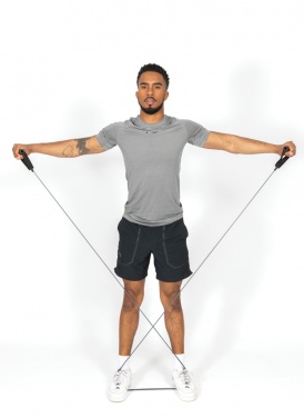 Logotrade corporate gift picture of: Fitness heavy resistance tube in pouch