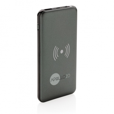 Logo trade promotional products picture of: 10.000 mAh Fast Charging 10W Wireless Powerbank with PD