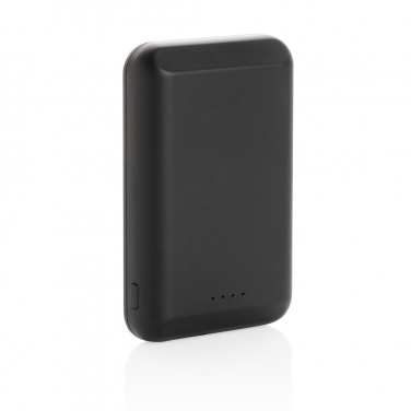 Logotrade promotional gifts photo of: Magnetic 5.000 mAh 5W wireless powerbank