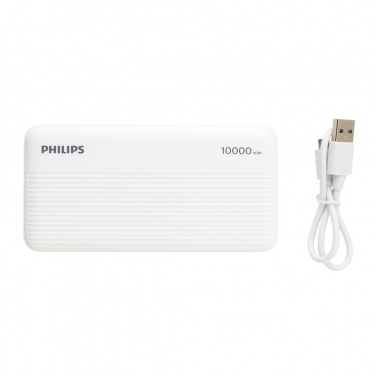 Logotrade corporate gifts photo of: Philips 10.000 mAh slim powerbank