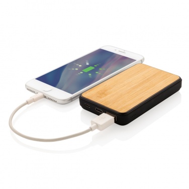 Logotrade promotional giveaway picture of: RCS recycled plastic 5.000 mAh Powerbank