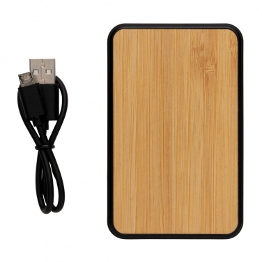 Logo trade promotional items picture of: RCS recycled plastic 5.000 mAh Powerbank