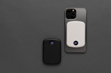 Logotrade promotional items photo of: MagBoost RCS recycled plastic 5000 mah magnetic powerbank