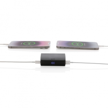 Logotrade corporate gifts photo of: FlashCharge RCS rplastic 10000 mah fast charge powerbank