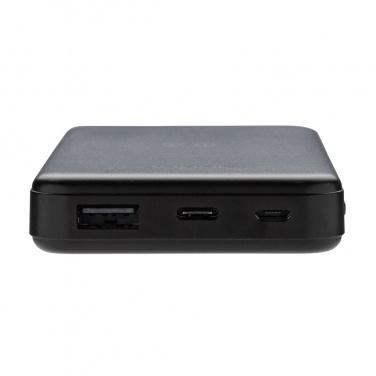 Logotrade promotional product image of: RCS recycled plastic 5.000 mAh 5W wireless powerbank
