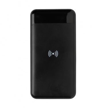 Logo trade corporate gift photo of: RCS standard recycled plastic wireless powerbank