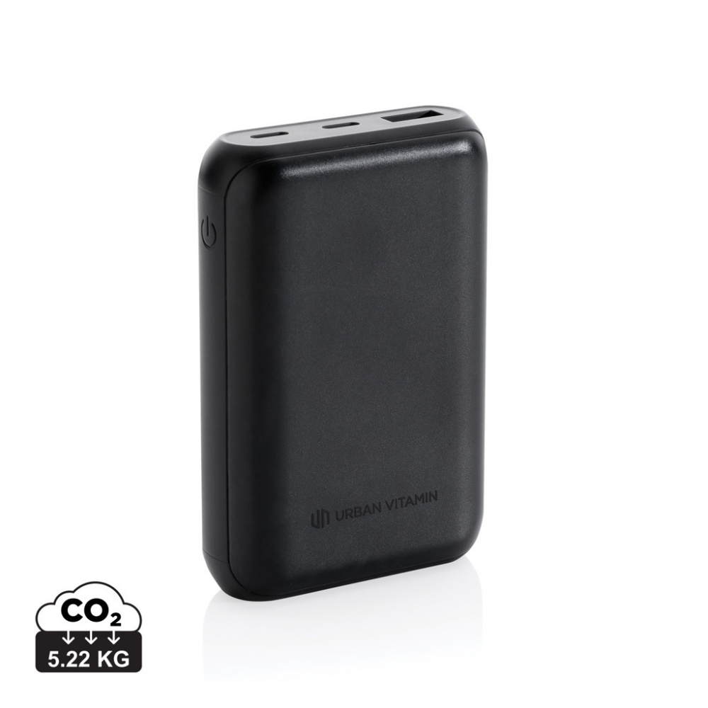 Logotrade promotional giveaway image of: Urban Vitamin Alameda 10.000 mAh 18W PD powerbank