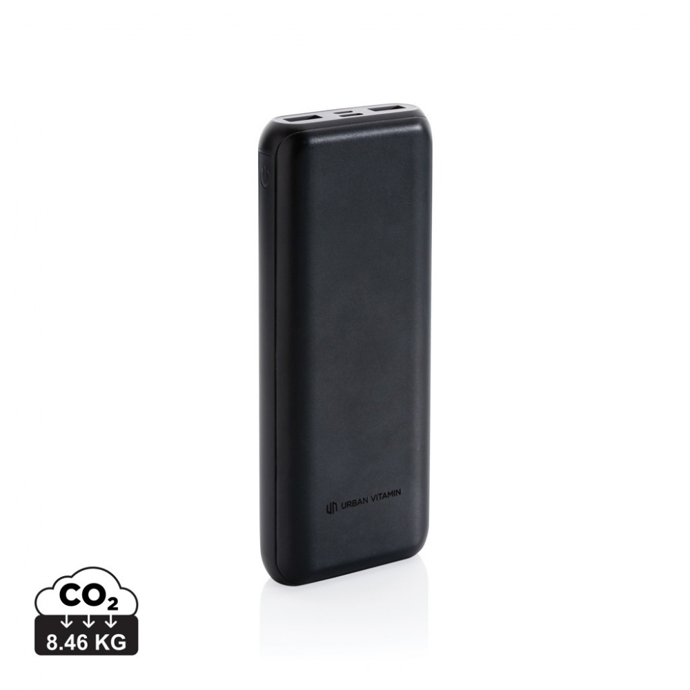 Logo trade promotional giveaways picture of: Urban Vitamin Pasadena 20.000 mAh 18W PD powerbank