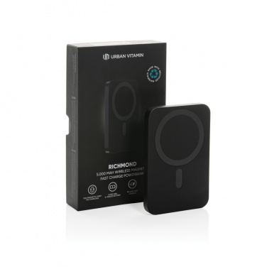 Logotrade promotional item image of: Urban Vitamin Richmond RCS plastic/alu 5000mah powerbank