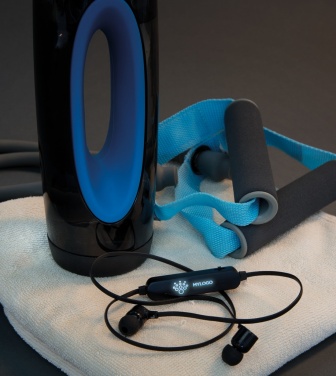 Logo trade promotional merchandise image of: Light up logo wireless earbuds