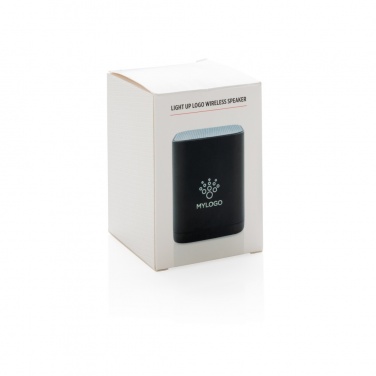 Logotrade promotional products photo of: Light up logo wireless speaker
