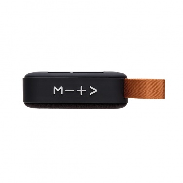 Logo trade corporate gift photo of: Fabric trend speaker