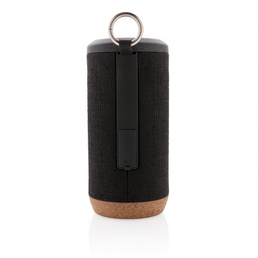 Logo trade promotional gifts image of: Baia 10W wireless speaker, cork